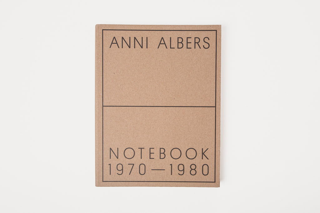 Anni Albers, Notebook