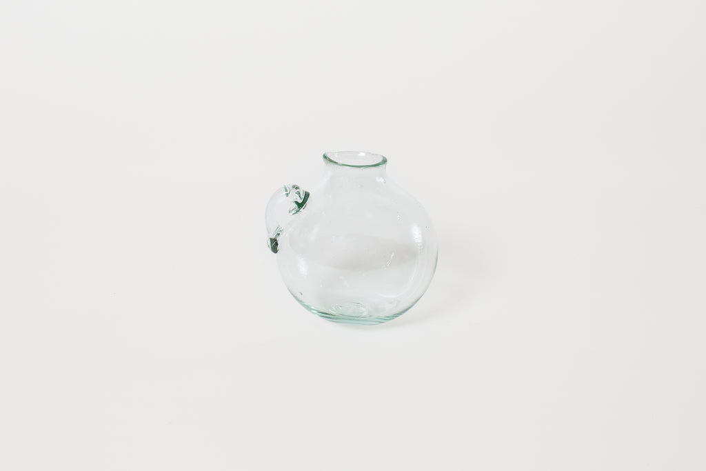 Recycled Glass Boule Vase