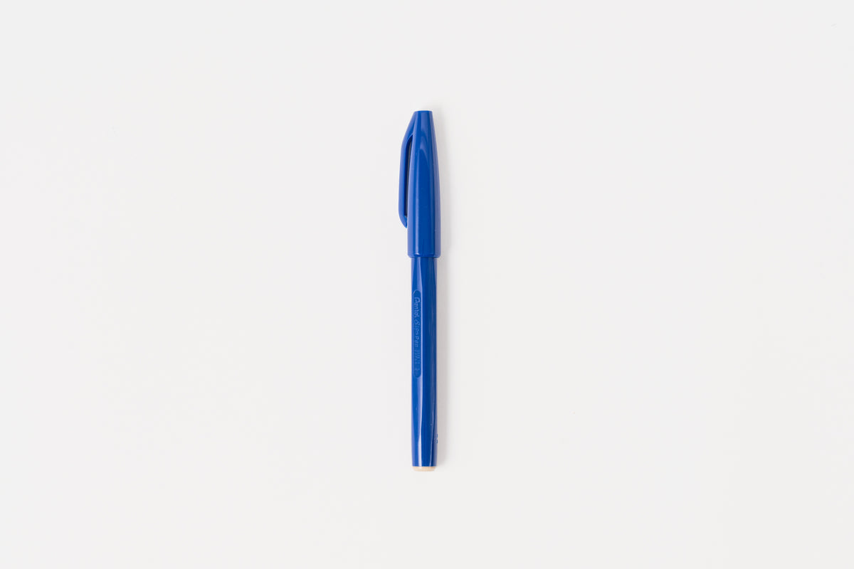 Sign Pen Pentel Bleu
