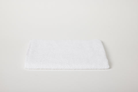Air Weight Organic Hand Towel Alpine White