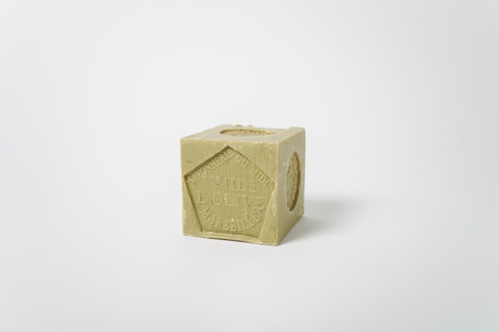 Olive Marseille soap cube 300g