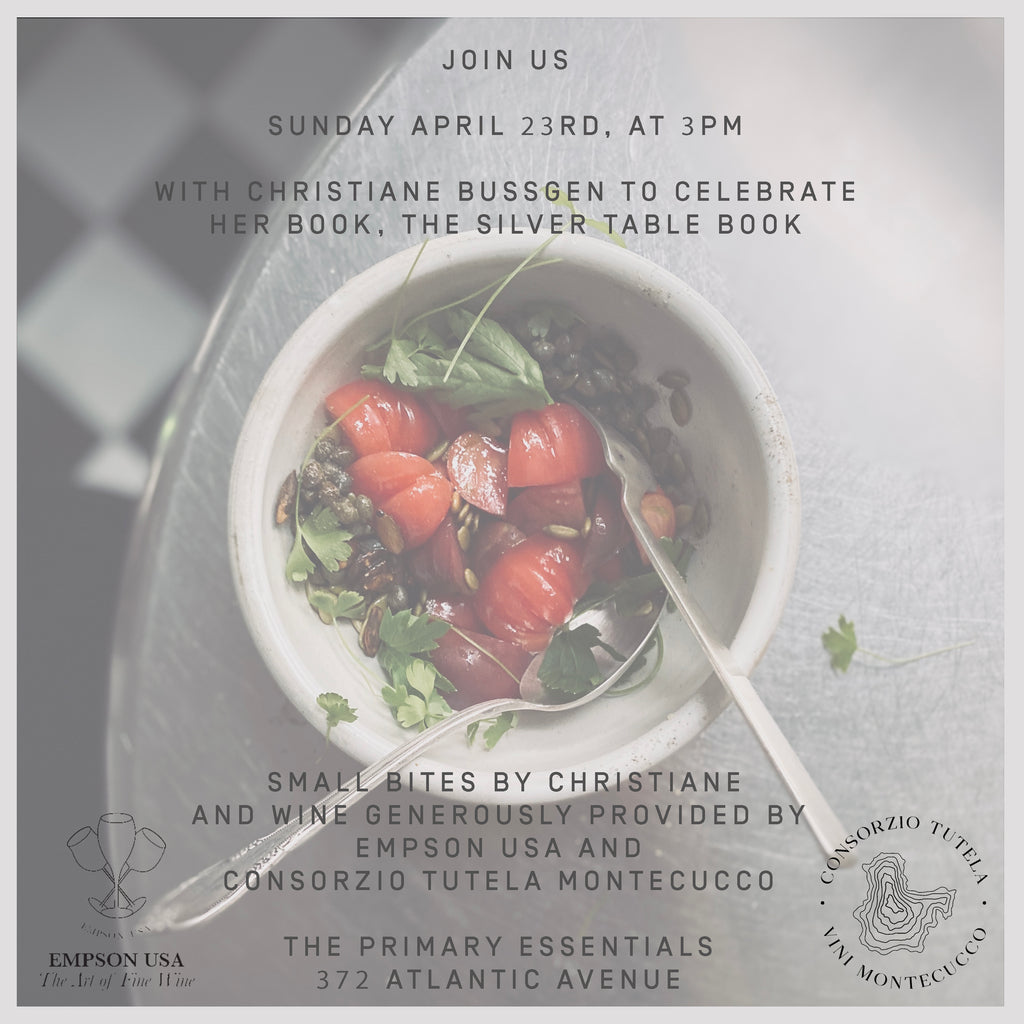 Join us this Sunday to celebrate The Silver Table Book