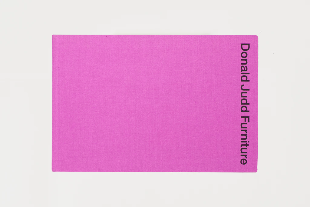Donald Judd Furniture