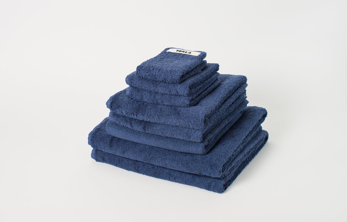 Navy Guest Towel