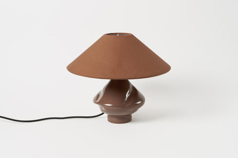 Brown Glass Lamp