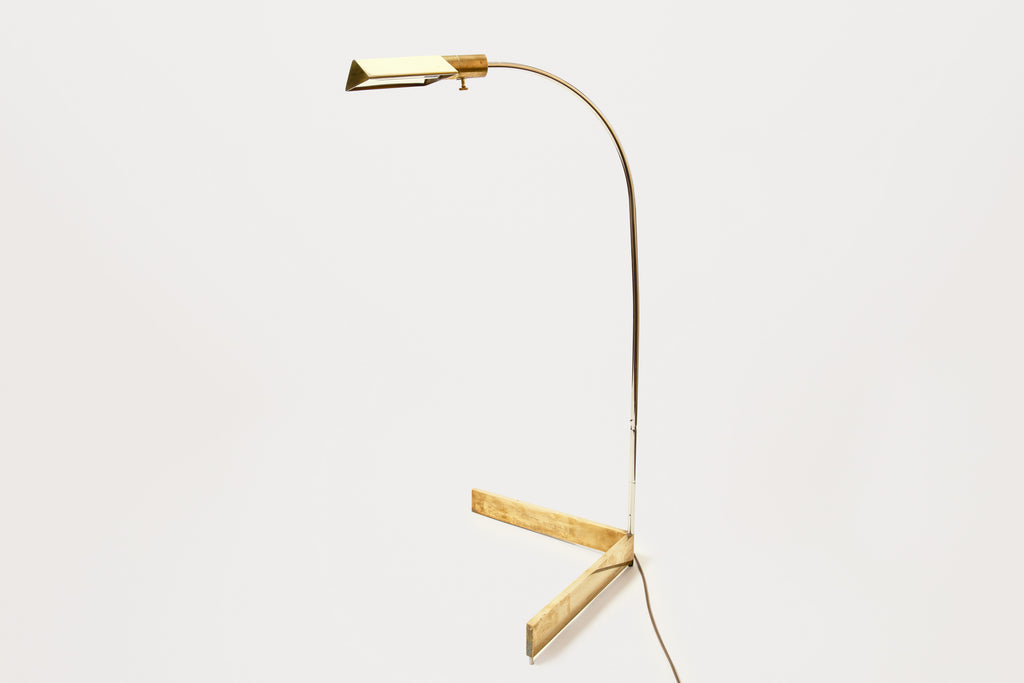 Cedric Hartman Brass Adjustable Floor Lamp