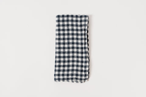 Anthracite Gingham Napkin