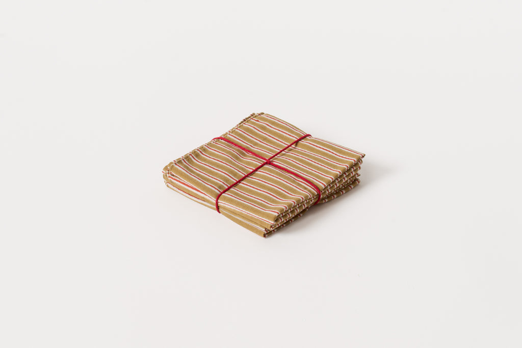 Lila Moutarde Set of 4 Napkins