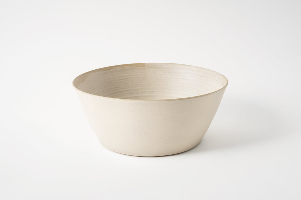 Large Bowl, Matte White