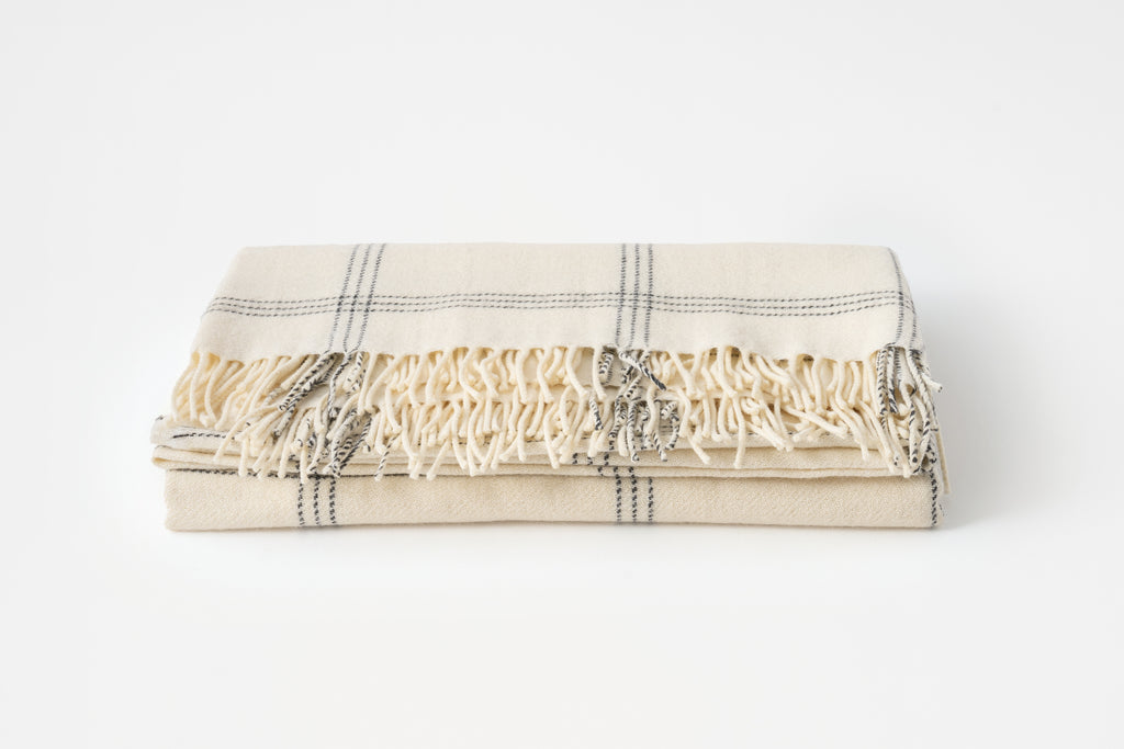 Window Alpaca Throw