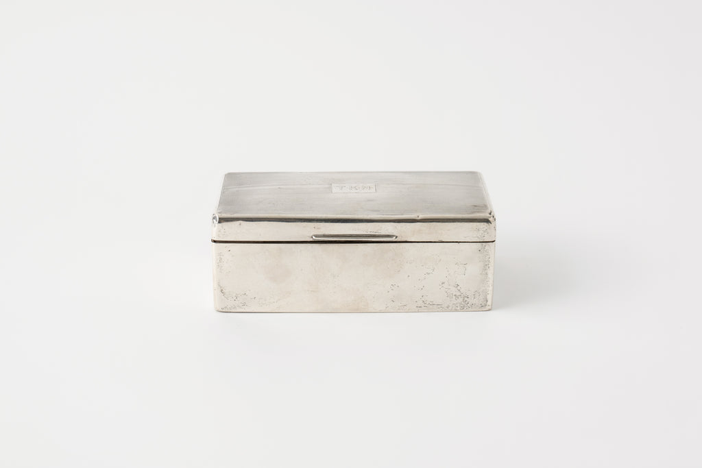 Vintage Sterling Silver Box A.