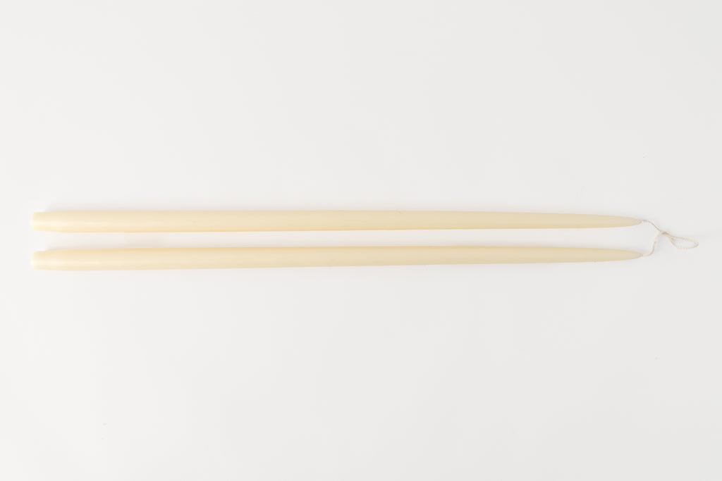 24" Taper Candle - Ivory