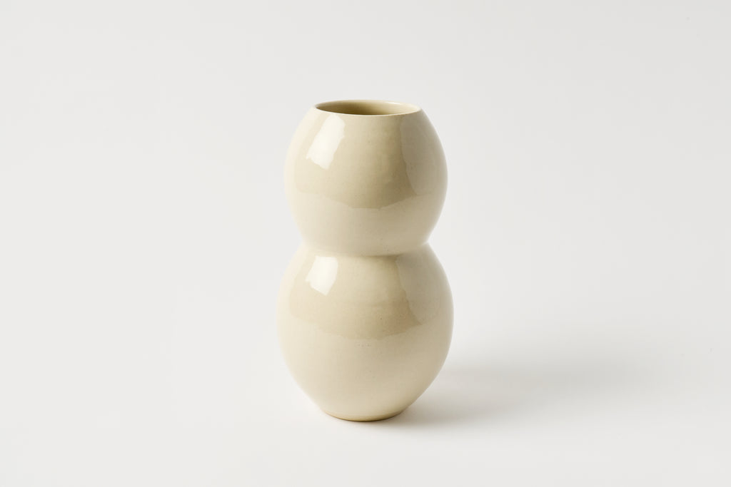 Gourd Vase in Bone