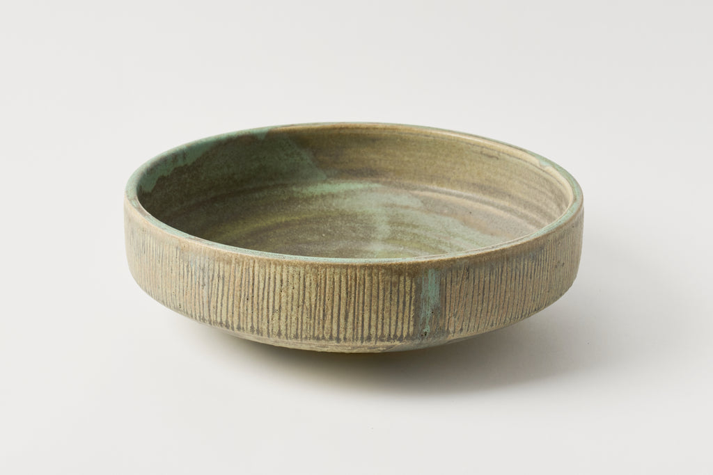 Lined Bowl in Mineral