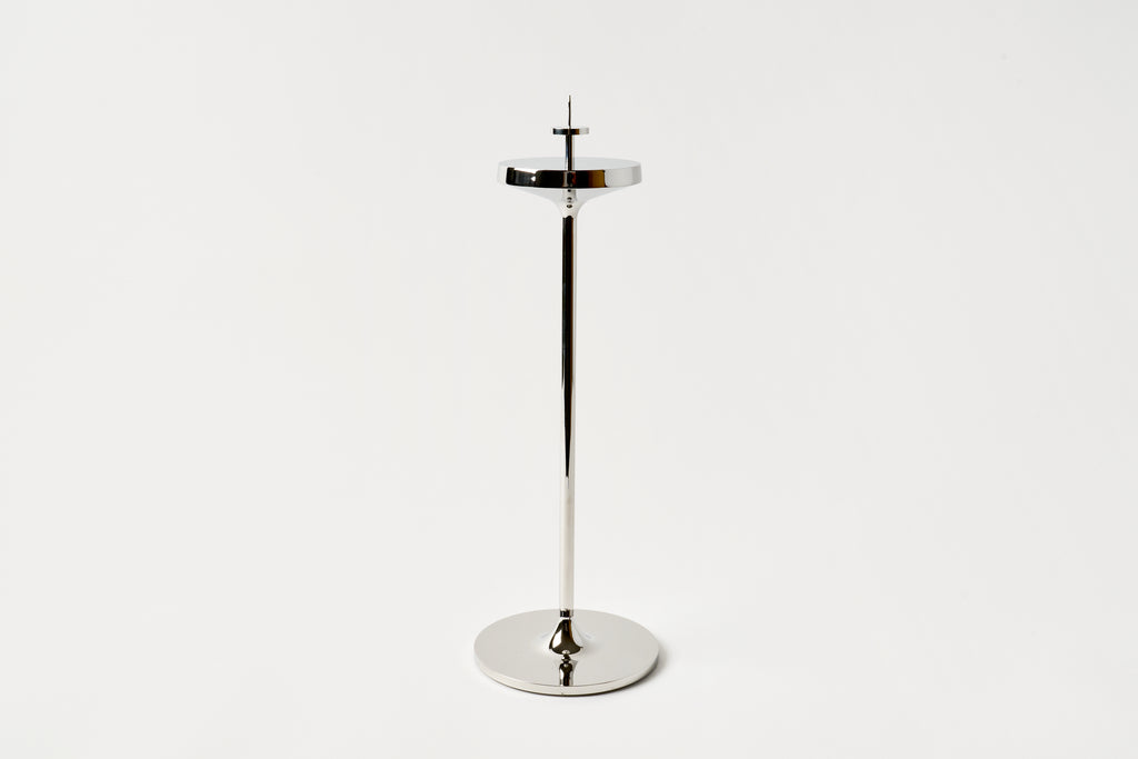 Embassy Stainless Steel Candlestick - Medium