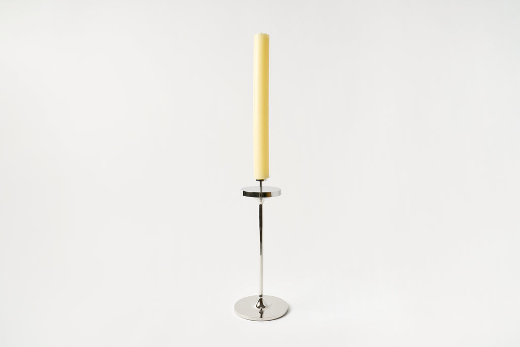 Embassy Stainless Steel Candlestick - Small