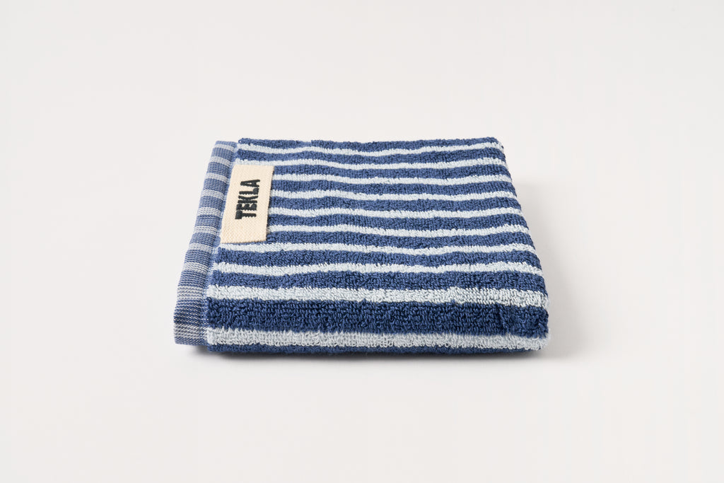 River Stripes Guest Towel