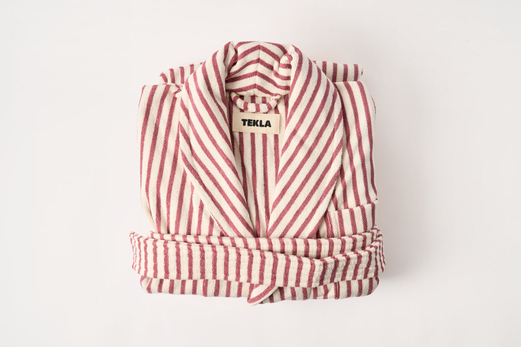 Ripple Stripes Bathrobe