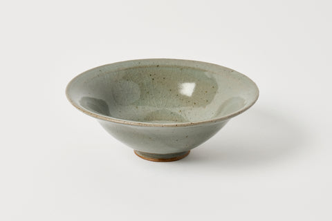 Low Flared Bowl in Celadon