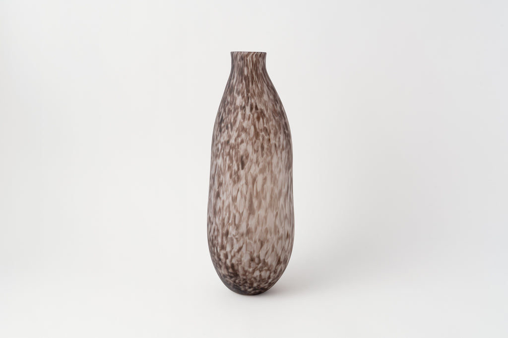 Frosted Glass Vase Textured, Jumbo C.