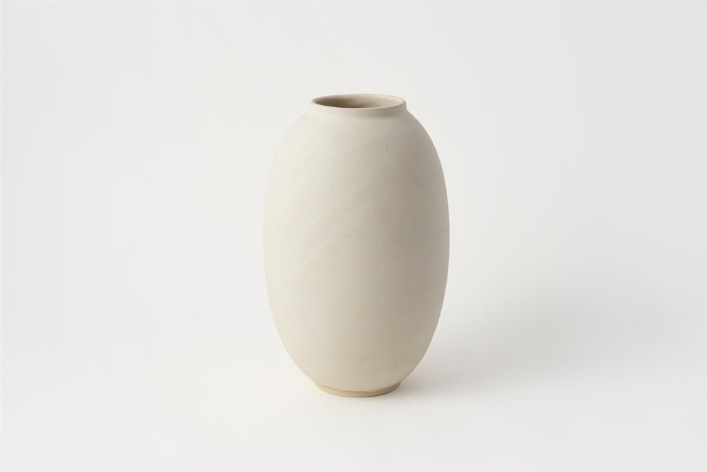 Large Egg Vase in Alabaster