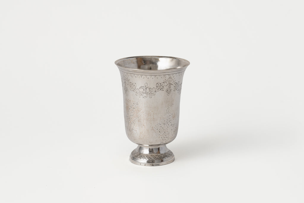 19th Century French Sterling Silver Cup