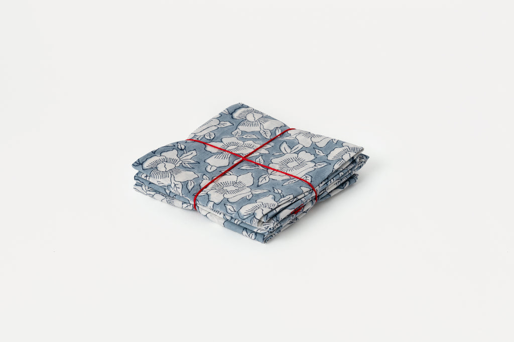 Primerose Ciel Set of 4 Napkins