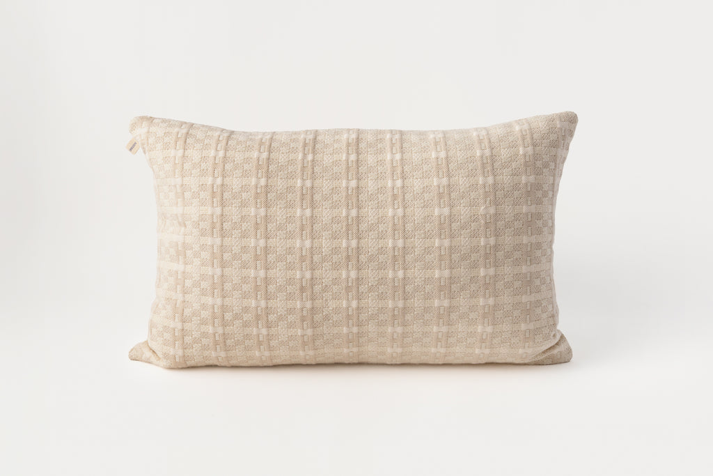 Cream Cushion 16" x 24"