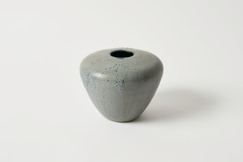 Angled Vase in Glacier Blue