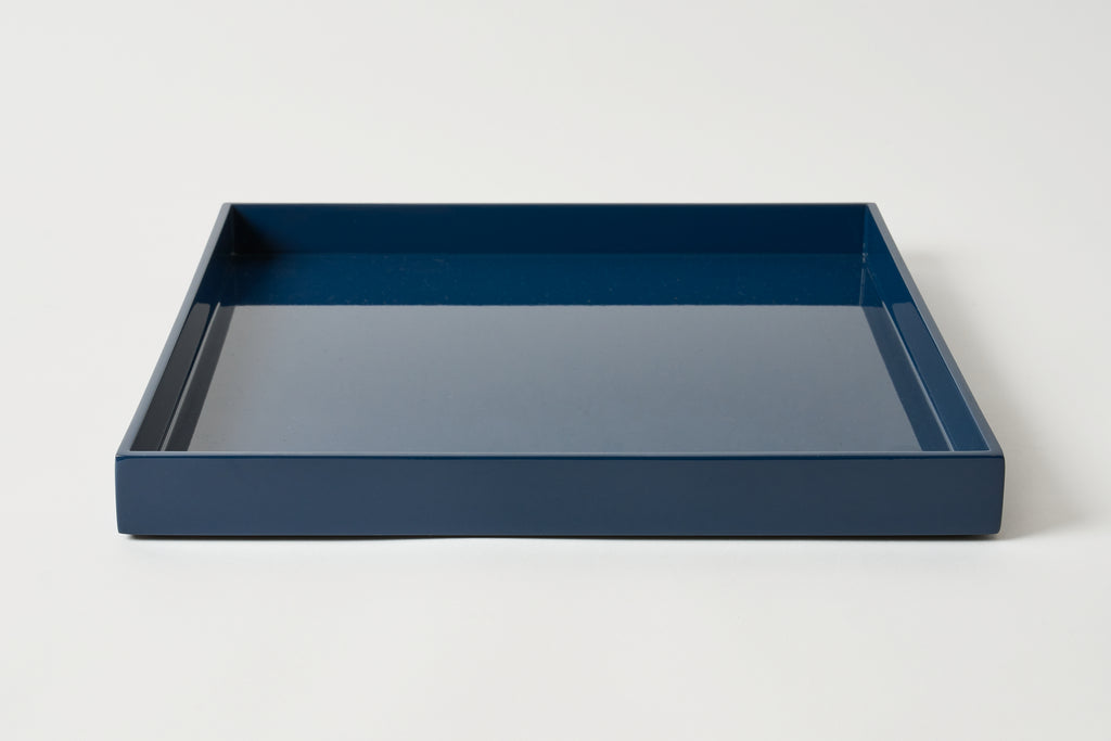 Square Tray in Midnight