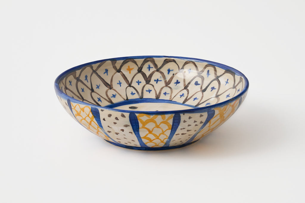 One of a Kind Serving Bowl M.