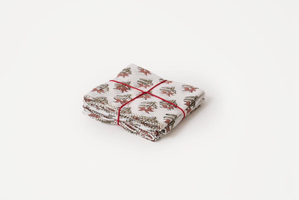 Jonquille Pearl Set of 4 Napkins