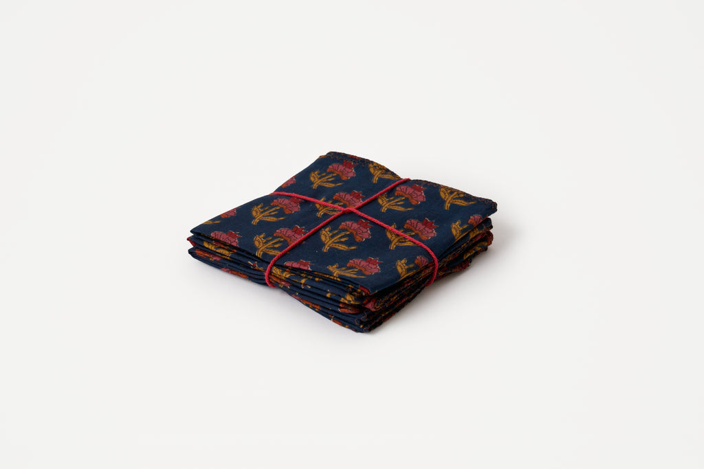 Oxalis Patriot Set of 4 Napkin