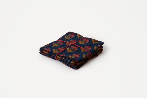 Oxalis Patriot Set of 4 Napkin