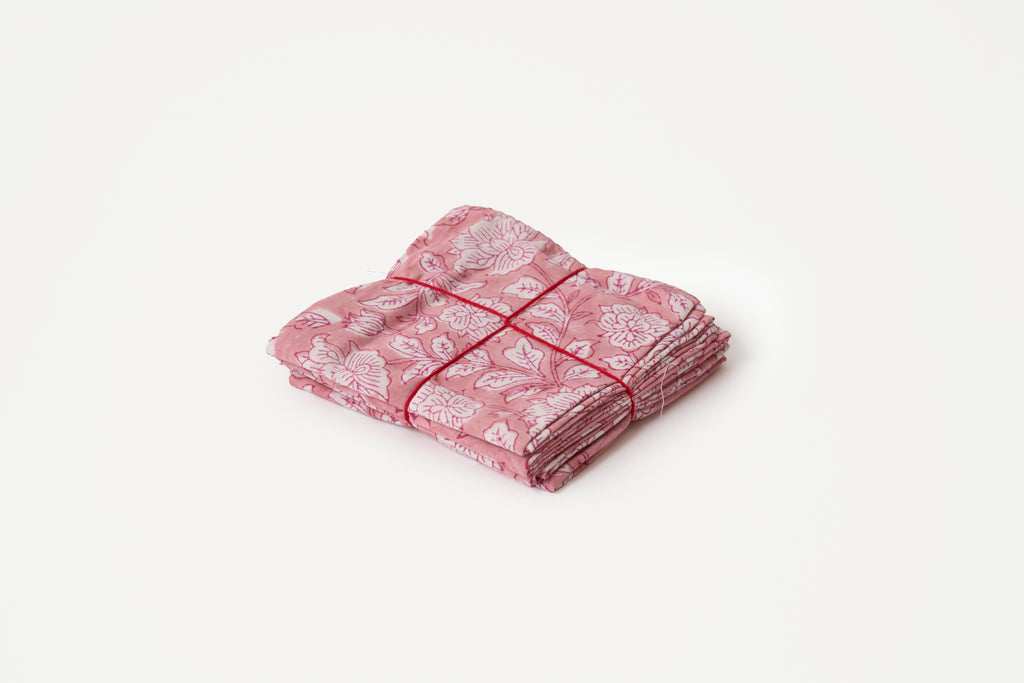 Iris Pink Set of 4 Napkins