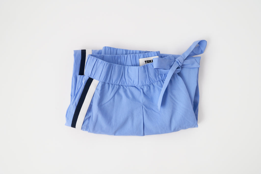 Cornflower Poplin Pyjamas Pants Medium
