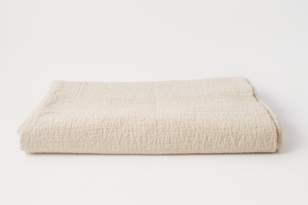 Plain Cotton Khadi Quilt