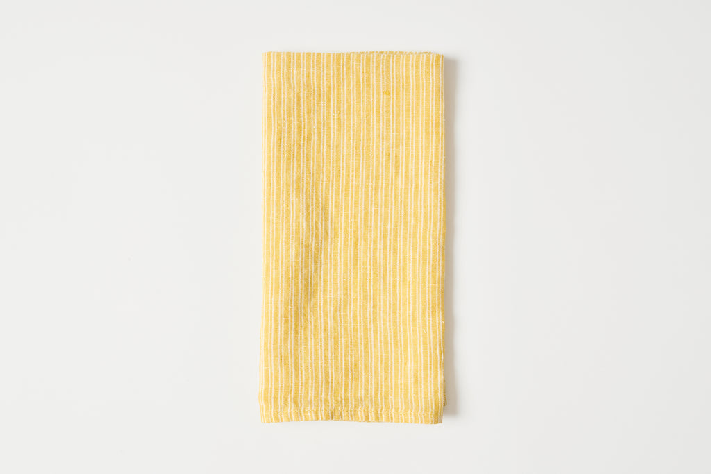 Yellow Stripe Napkin