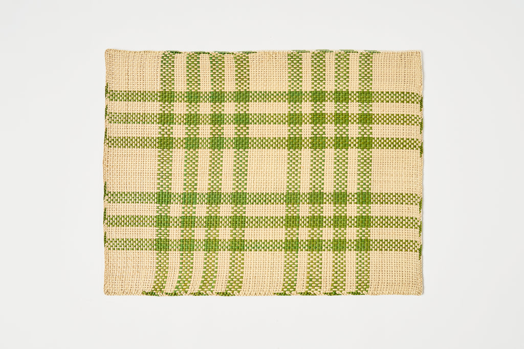 Placemat - Green Grid