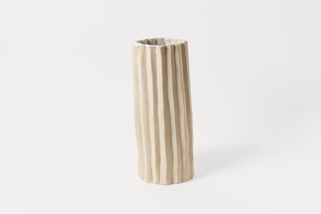 Pleated Vase 14"