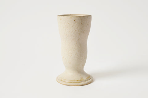 Pedestal Vase Titanium Crystal