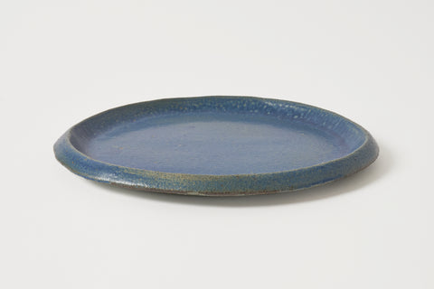Dark Blue Rim Platter