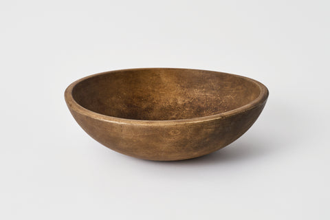 Antique Wood Bowl A.