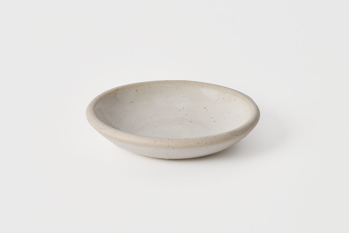 Small ceramic bowl on a white background