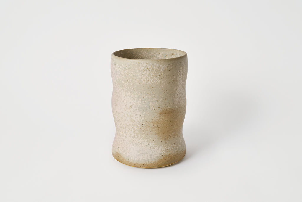 Pale Ash Crystal Vase