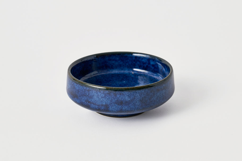 Lauritz Hjorth Blue Ceramic Bowl