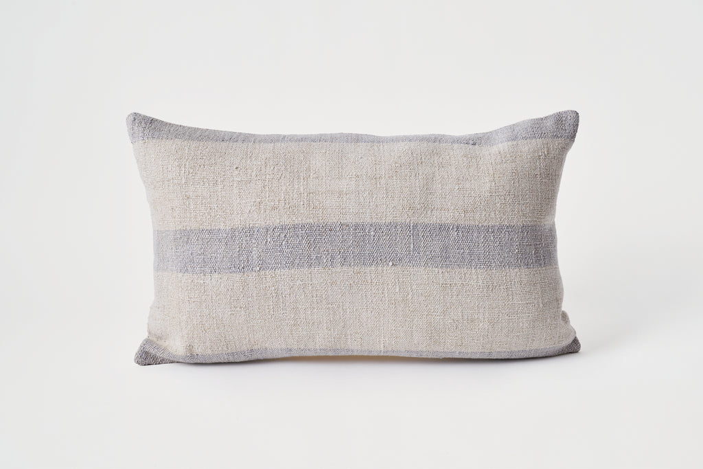 Vintage Grain Sack Pillow 12 x 20 #8