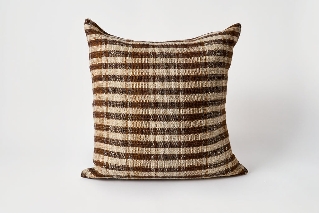 Vintage Grain Sack Pillow 20 x 20 I.