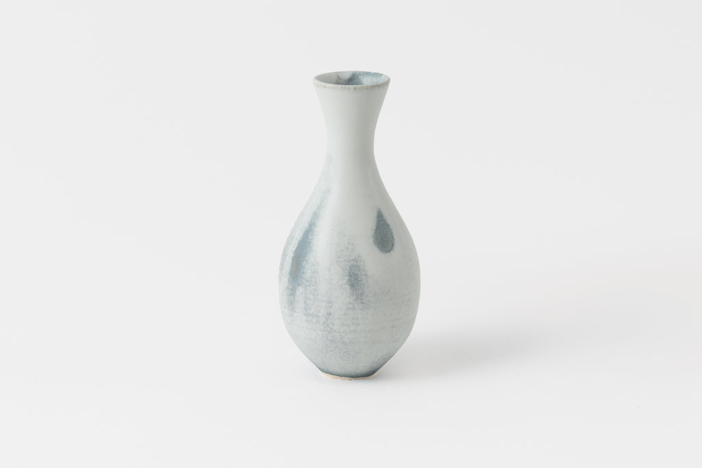 Flare Bottle Bud Vase Stormy Grey