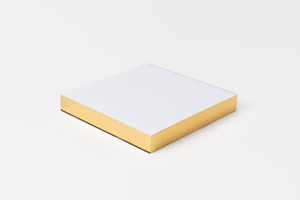 Classic Edged Pads Metallic Gold Large Square